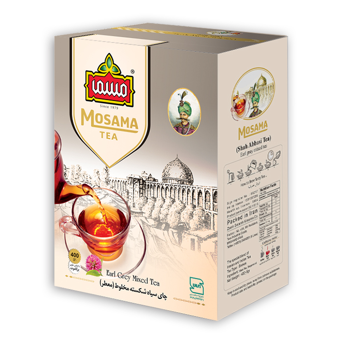چای شاه عباسی عطری مخلوط داخله و خارجه مسما 